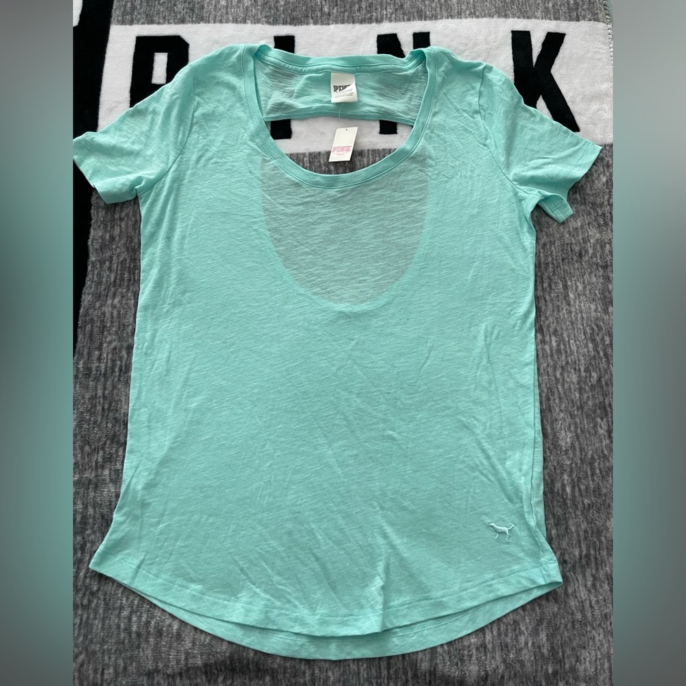 VS PINK Cutout Back T-shirt